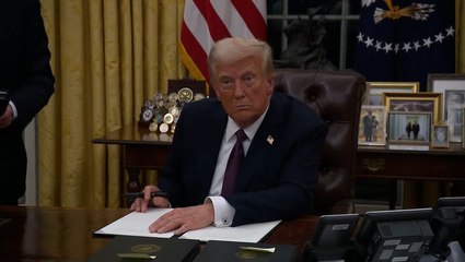 Donald Trump issues warning to Vladimir Putin on first day in office