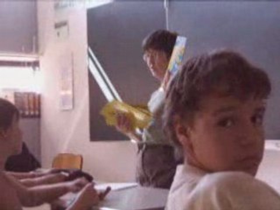 cours d'allemand en 5° avec renaud qui dort