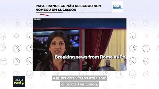 Verificação de factos: não, o Papa não resignou nem nomeou um sucessor