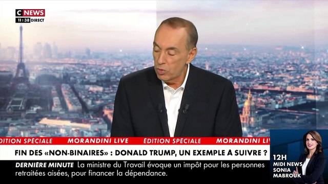 Après les déclarations de Trump hier, débat tendu dans Morandini Live autour de la théorie du genre: Existe-t-il autre chose qu'un homme et une femme ? - Regardez