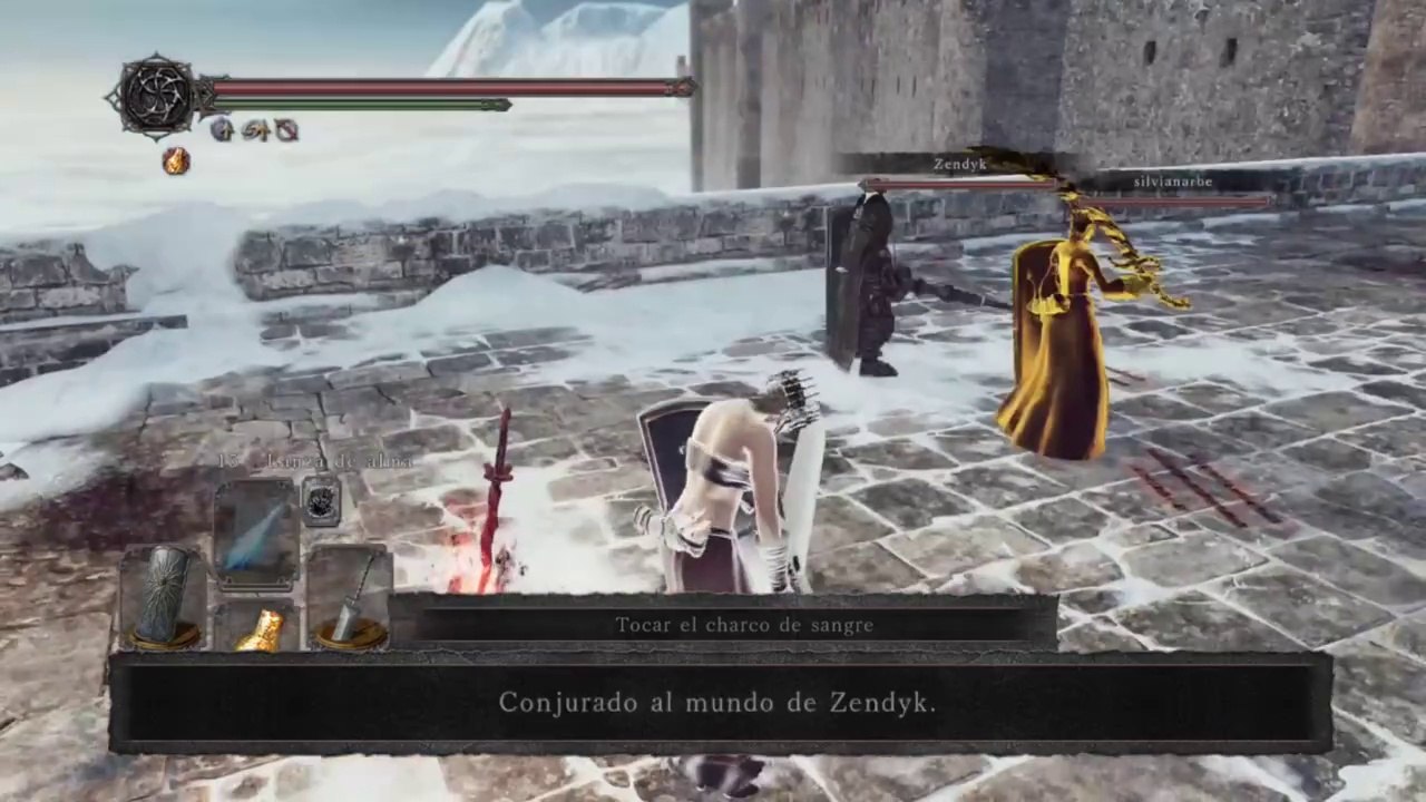 Dark Souls 2 #21 NG plus Coopeativo Eleum Loyce congelado