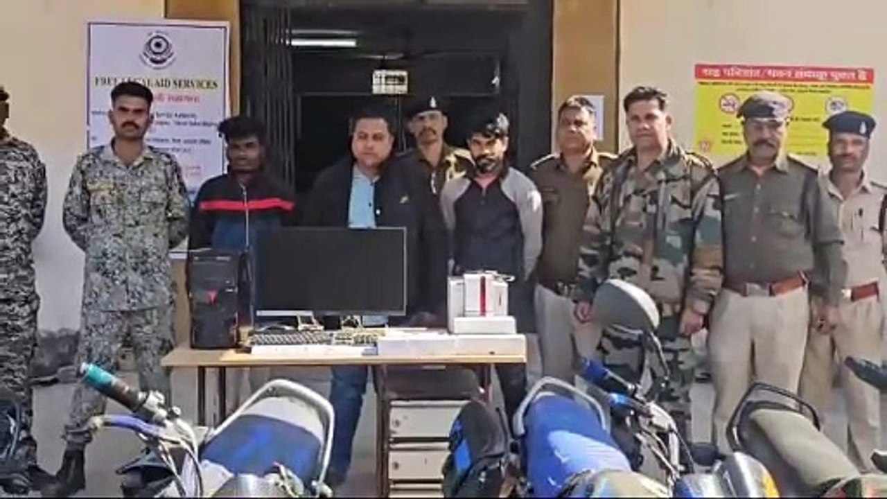 बस्तर पुलिस के हत्थे चढ़े तीन शातिर बाइक चोर, विभिन्न इलाके से करते थे चोरी