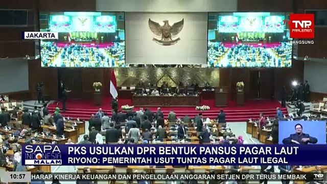 Anggota Komisi IV DPR Fraksi PKS, Riyono Usul DPR Bentuk Pansus Usut Pagar Laut | PAGAR LAUT