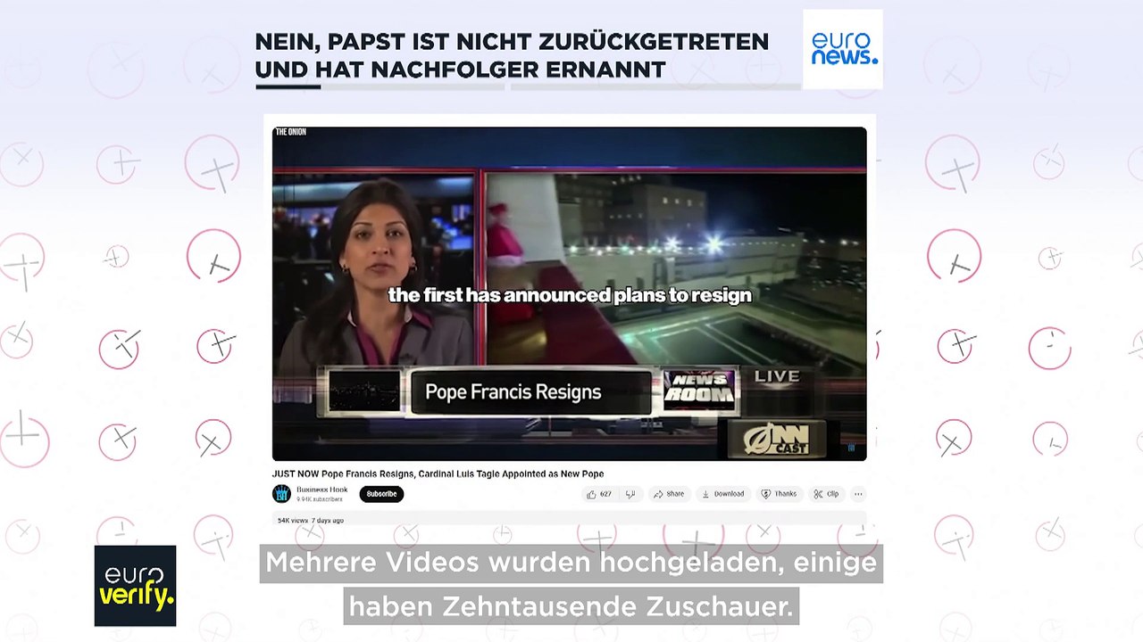 Faktencheck: Gibt es schon einen Nachfolger für Papst Franziskus?