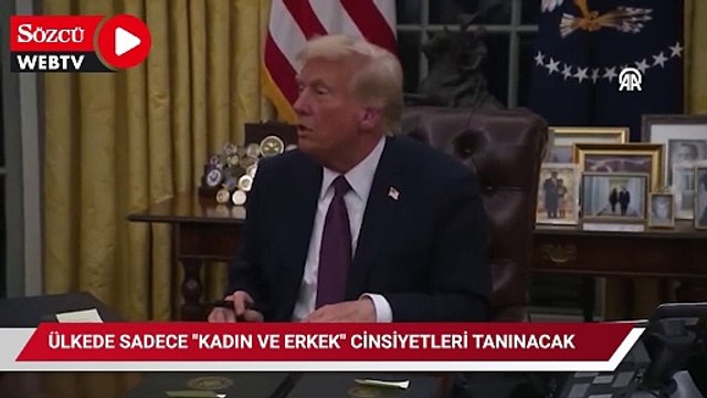 Trump'tan ülkeyi ayağa kaldıran kararname! Sadece Kadın ve Erkek cinsiyetleri tanınacak