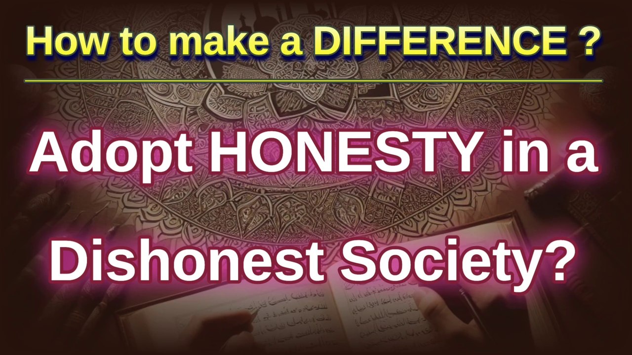 Honesty vs Dishonesty | How to Make a Difference | The role of integrity | Mystic Wisdom