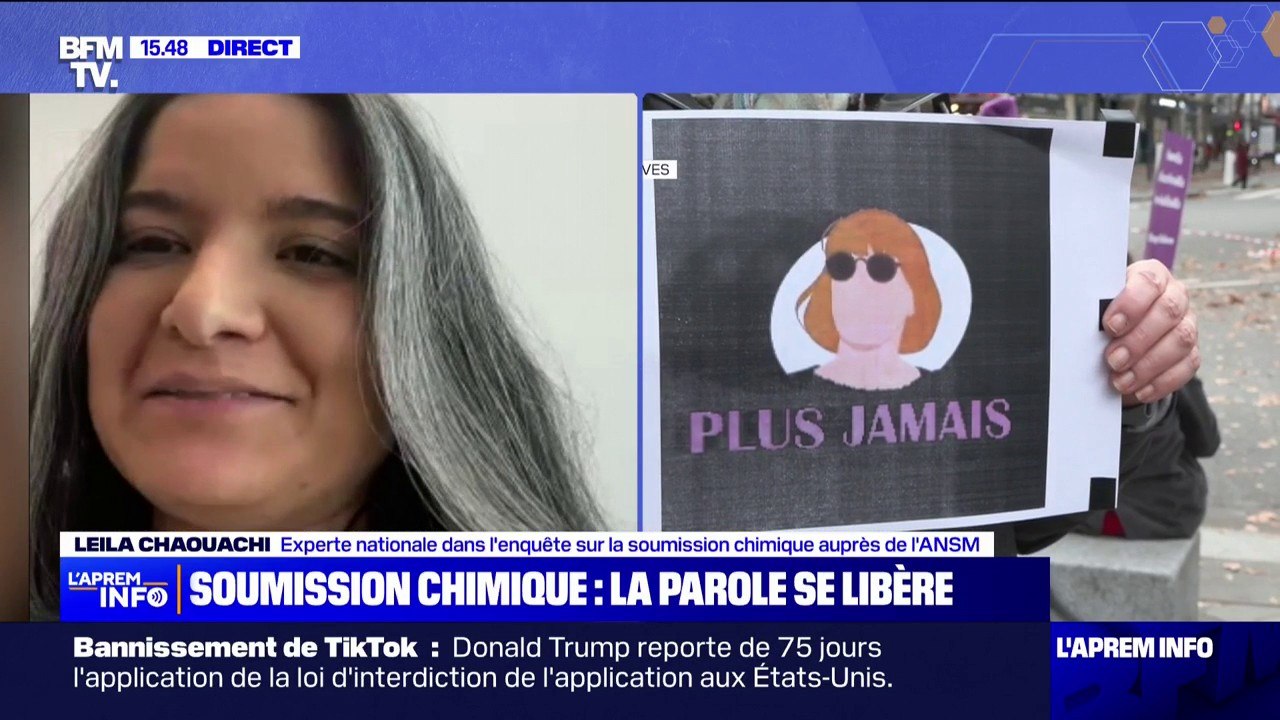 Soumission chimique: "Tout l'enjeu est de trouver le bon équilibre entre la lutte contre l'usage criminel et préserver la bonne efficacité des médicaments", assure Leila Chaouachi (experte)