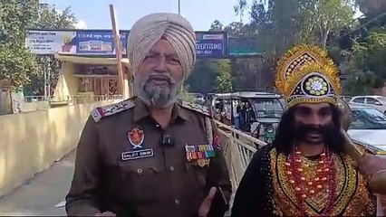 ਅੰਮ੍ਰਿਤਸਰ ਦੀਆਂ ਸੜਕਾਂ ਉੱਪਰ ਘੁੰਮ ਰਿਹਾ ਯਮਰਾਜ