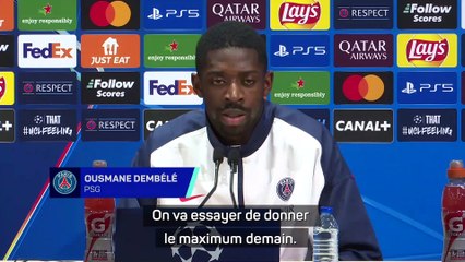Dembélé : "Un match crucial pour rester en vie"