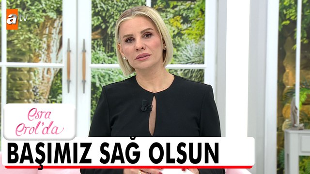 Hayatını kaybeden vatandaşlarımıza rahmet yaralılara acil şifalar diliyoruz! - Esra Erol'da 21 Ocak 2025