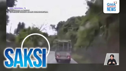 AUV, nahulog sa bangin; 4 sugatan | Saksi