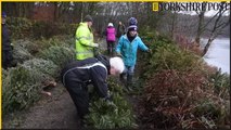 Christmas Tree Recycling at Ogden Water Country Park 2025