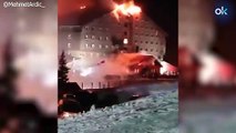Al menos 69 muertos en el incendio de un hotel de esquí en Turquía