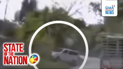 AUV, nahulog sa bangin matapos mawalan ng kontrol | SONA