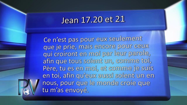 0400. Jésus prie pour l'unité des croyants