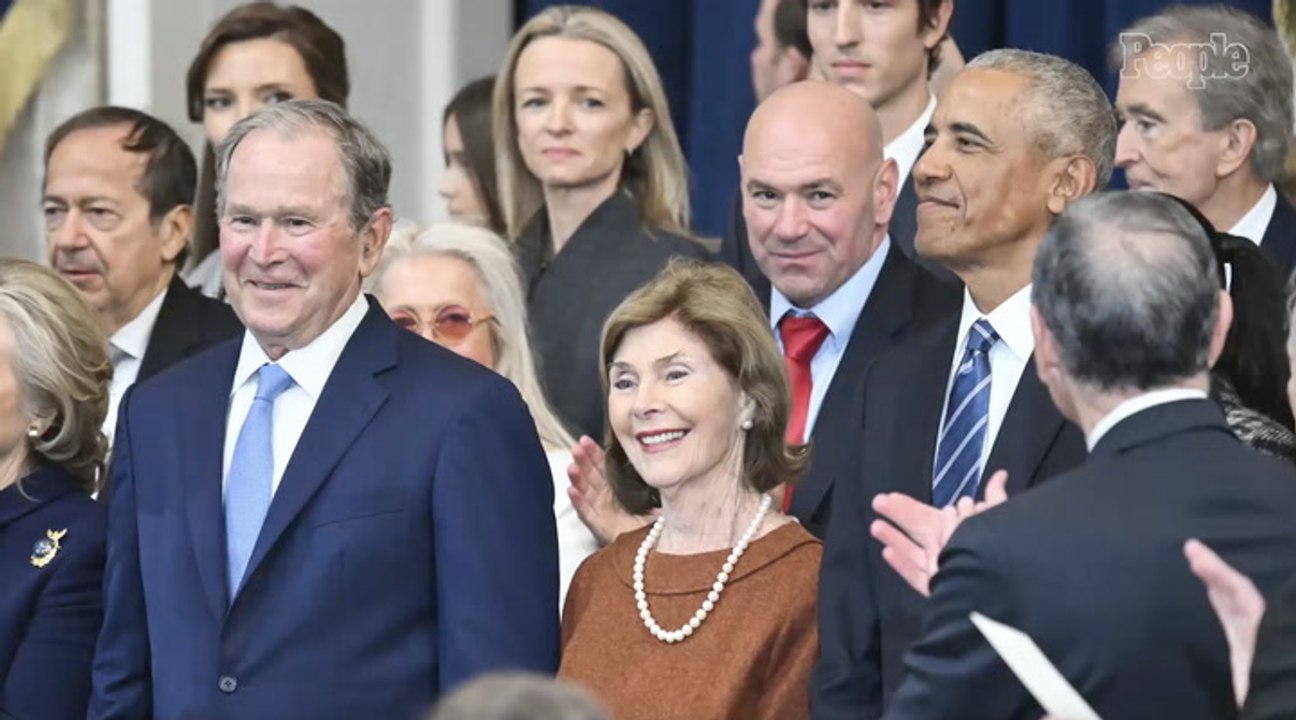 Barack Obama Tells Reporter George W. Bush 'Just Barely' Behaved During Donald Trump's Inauguration