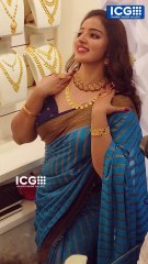 സ്വർണഭരണം അണിഞ്ഞു ദേവതയെ പോലെ മാളവിക മേനോൻ #malavikame