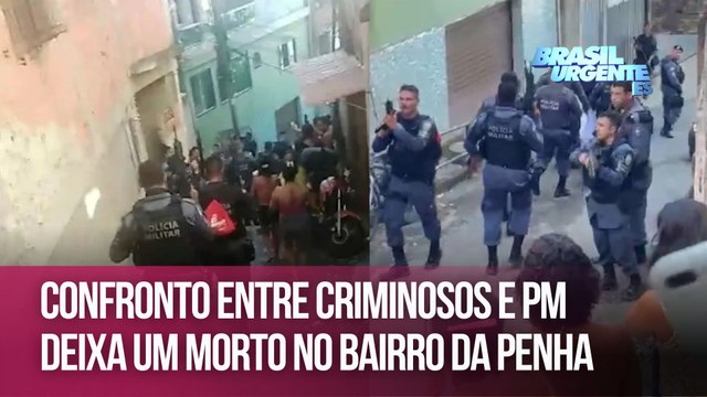 Confronto entre criminosos e PM deixa um morto no Bairro da Penha