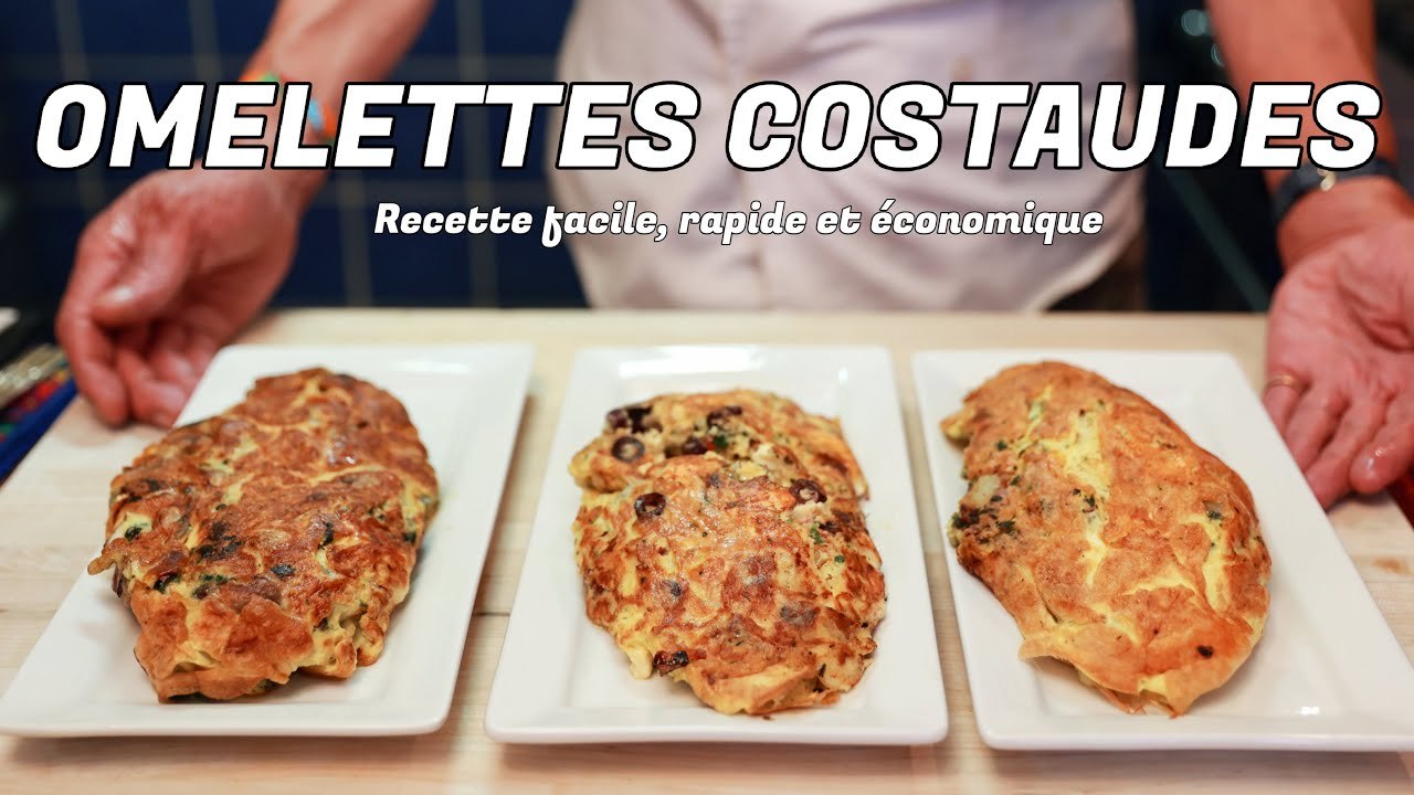 3 Recettes d'Omelettes !