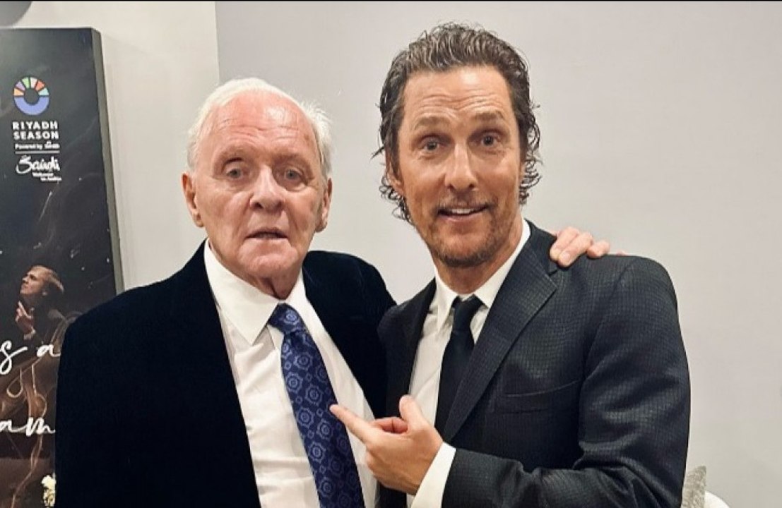 マシュー・マコノヒー、アンソニー・ホプキンスをピープル誌の「最もセクシーな男性」に推薦！