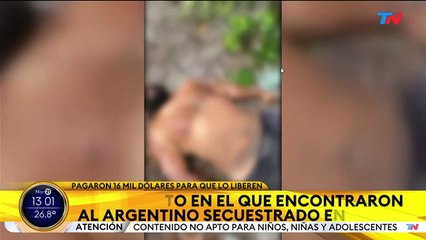 Así encontraron al argentino secuestrado en Brasil: "Lo obligaron a cavar su tumba"