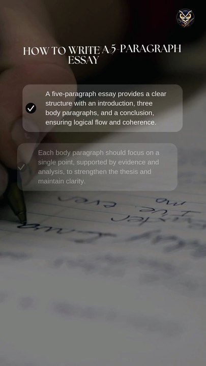 How to Write a 5-Paragraph Essay in 2025