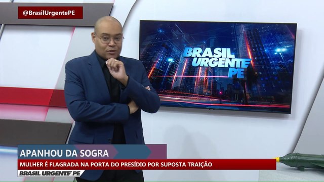 Apanhou da sogra mulher é flagrada na porta do presídio por suposta traição