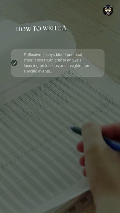 How to Write a Reflective Essay in 2025