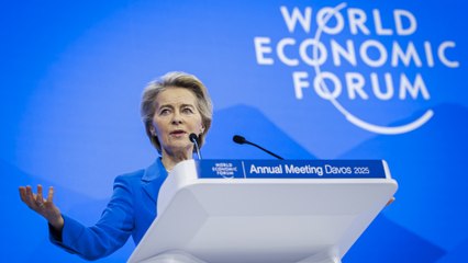 Von der Leyen dice que es necesario trabajar juntos para evitar una carrera global hacia el abismo