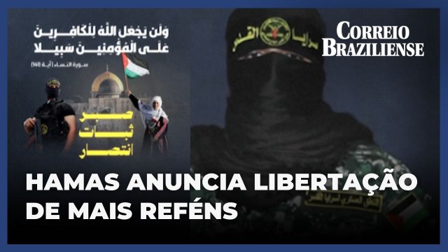 Hamas libertará no sábado outras quatro reféns israelenses cativas em Gaza