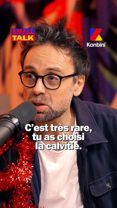 NON ! La calvitie n’a pas choisi Jérôme Commandeur, c’est Jérôme Commandeur qui a choisi la calvitie 👨‍🦲