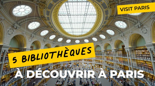5 bibliothèques insolites à Paris | Que faire à Paris ? 💯 | Ville de Paris