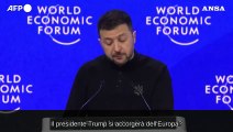 Davos, Zelensky: 