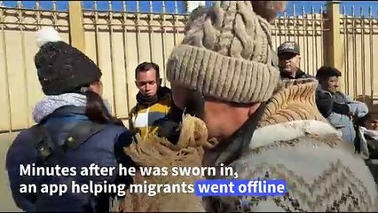 Dismay at US-Mexico border after President Trump's migrant crackdown