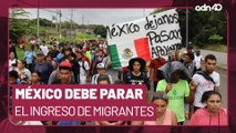 Crisis migratoria en la Frontera Sur de EE.UU. pero en México siguen llegando los migrantes