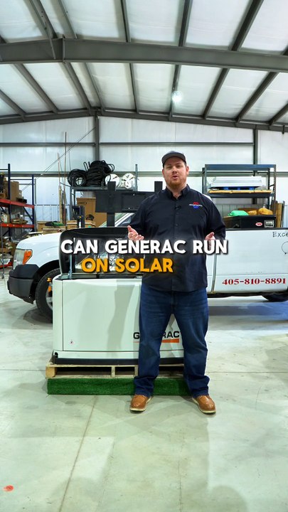 Can Generac run on solar?