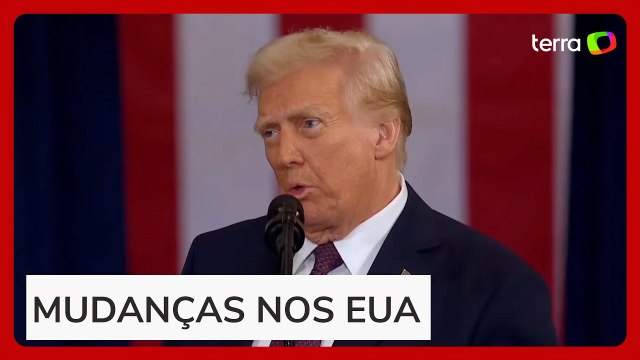 Veja algumas das medidas tomadas por Trump em seu 1º dia como presidente dos EUA