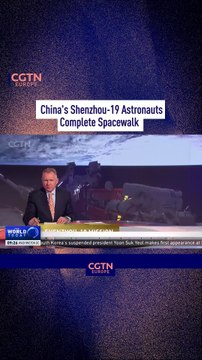 China's Shenzhou-19 Astronauts Complete Spacewalk