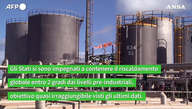 Che cosa prevede l'accordo di Parigi sul clima
