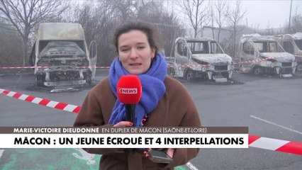 Saône-et-Loire : un jeune écroué et 4 interpellations après des violences urbaines à Mâcon