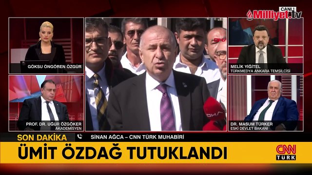 Zafer Partisi Genel Başkanı Ümit Özdağ tutuklandı