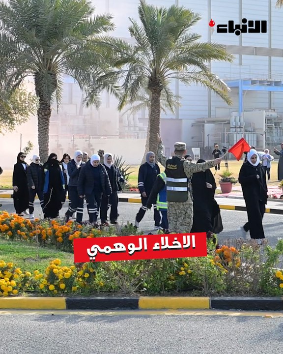 الحرس الوطني نفذ تمرين إخلاء وهمي بمحطة الدوحة  الغربية بالتعاون مع عدة جهات حكومية