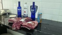 Ladrão é preso pela Guarda Municipal ao furtar carnes, bebidas e paçoquinha em supermercado no bairro Floresta