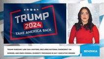Trump Pardons 1,500 Jan 6 Rioters, Declares National Emergency On Border, And Ends Federal Diversity Programs In Day 1 Executive Orders