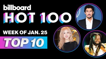 Billboard Hot 100 Top 10 Countdown for January 25, 2025 🎶 | Will Bad Bunny Overtake Bruno Mars & Lady Gaga?