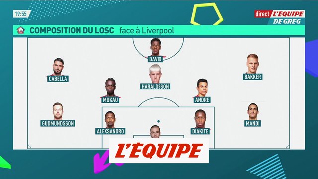 Cabella débute mais pas Bouaddi - Foot - C1 - Lille