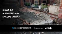 Sismo de magnitud 6,0 sacude Taiwán