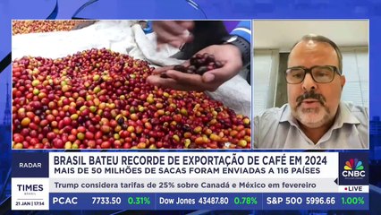 Por que o Brasil bateu recorde na exportação de café em 2024? Eduardo Heron, do Cecafé, responde