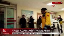 Bursa'da benzin döktüğü soba alev aldı, yaşlı adam ağır yaralandı