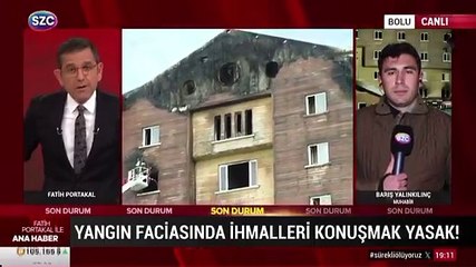 Sözcü TV yayın yasağını böyle gösterdi